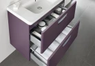 Тумба под раковину Roca The Gap 70 ZRU9302741 подвесная Фиолетовая