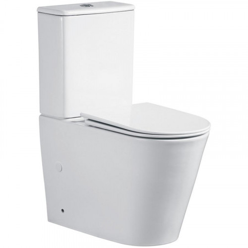 Унитаз компакт Ceruttispa Piera Tornado CT10560 с бачком и сиденьем Микролифт