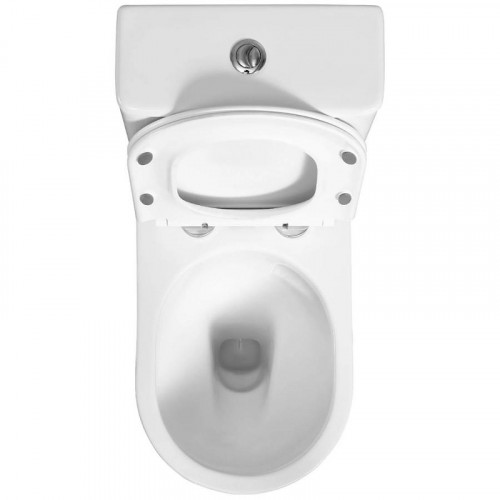 Унитаз компакт Ceruttispa Piera Tornado CT10560 с бачком и сиденьем Микролифт