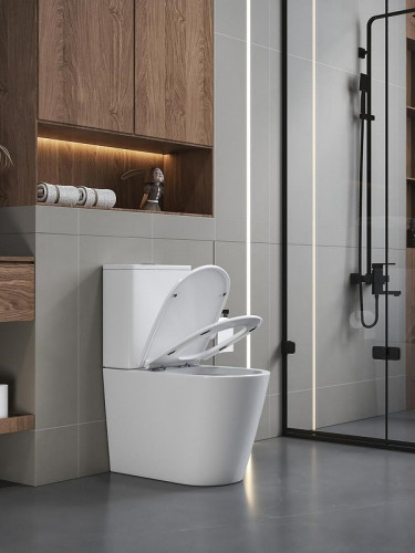 Унитаз компакт Ceruttispa Piera Tornado CT10560 с бачком и сиденьем Микролифт