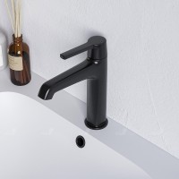 Смеситель для раковины RGW Shower Panels SP-301B 511405301-04 Черный матовый латунь