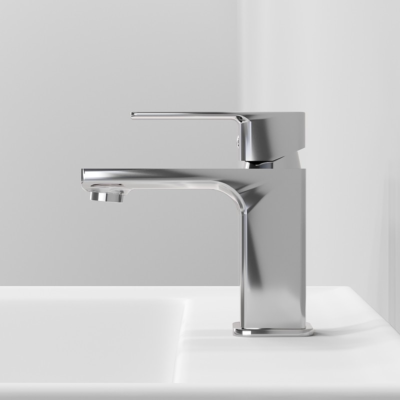 Смеситель для раковины Laparet Geo N3014902LPT Хром латунь