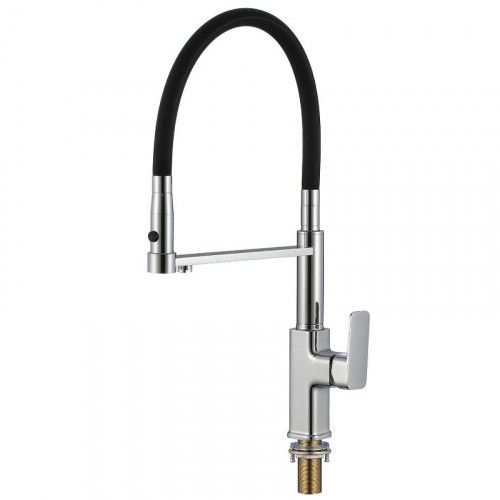 Смеситель для кухни Savol S-L1808-01 цвет Хром Черный