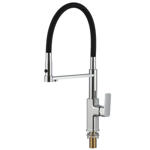 Смеситель для кухни Savol S-L1808-01 цвет Хром Черный