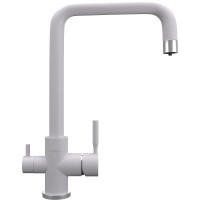 Смеситель для кухни Ulgran Quartz UQ-019-04 Платина латунь