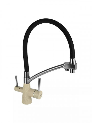 Смеситель для кухни Wisent W4855-30-2 цвет Крем