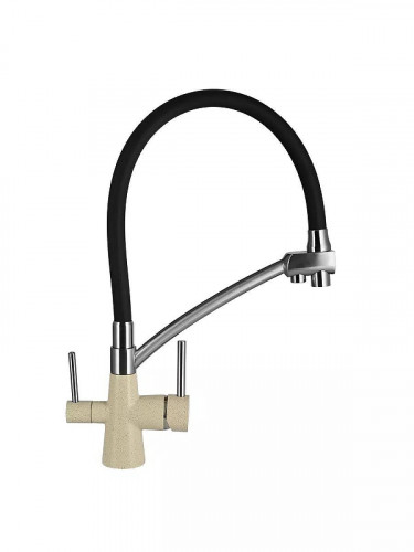 Смеситель для кухни Wisent W4855-30-2 цвет Крем