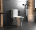Унитаз-компакт AQUAme AQM1010PRO цвет Белый без бачка с сиденьем Микролифт