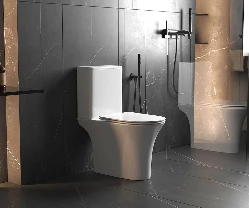 Унитаз-компакт AQUAme AQM1010PRO цвет Белый без бачка с сиденьем Микролифт