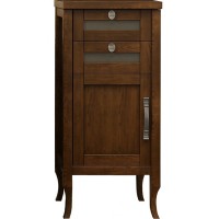 Тумба Opadiris Мираж 44 L 00-00000047 Светлый орех МДФ / ЛДСП, массив дерева, стекло