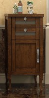 Тумба Opadiris Мираж 44 L 00-00000047 Светлый орех МДФ / ЛДСП, массив дерева, стекло