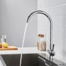 Смеситель для кухни Shevanik S428 цвет Хром