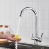 Смеситель для кухни Shevanik S428 цвет Хром