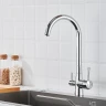 Смеситель для кухни Shevanik S428 цвет Хром