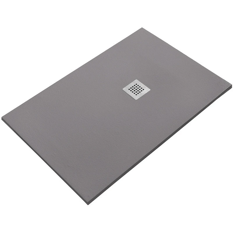 Душевой поддон из искусственного камня Starohome Solid 120х80 1237480 Grey Matt