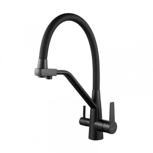 Смеситель для кухни Shevanik S968H цвет Черный