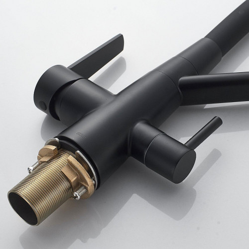 Смеситель для кухни Shevanik S968H цвет Черный