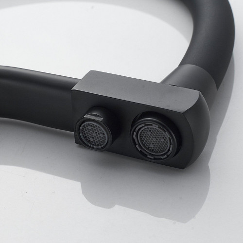 Смеситель для кухни Shevanik S968H цвет Черный