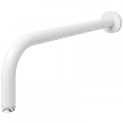 Кронштейн для верхнего душа WasserKRAFT Mindel A146 Белый матовый латунь на стену