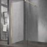 Душевая перегородка Vincea Walk-In 80 VSW-1H800CLG профиль Золото матовое стекло прозрачное