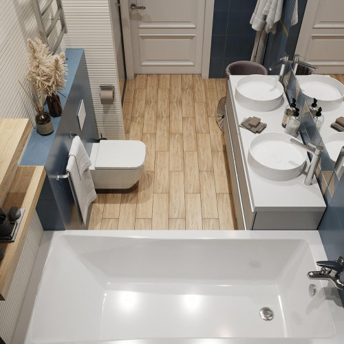 Акриловая ванна Lavinia Boho One 140х70 37010040 цвет Белый глянцевый