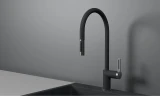 Смеситель для кухни Granula 8172 цвет Графит