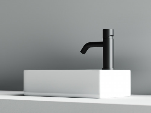 Раковина Ceramicanova Element 37 CN5007 Белая фаянс накладная