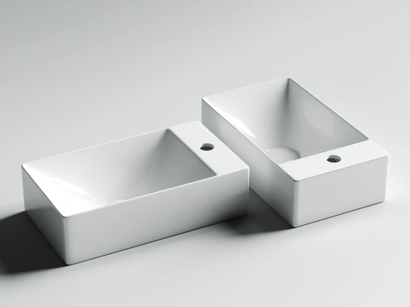 Раковина Ceramicanova Element 37 CN5007 Белая фаянс накладная