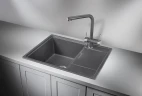 Кухонная мойка Granula 65 6503 цвет Графит