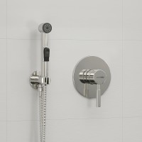 Гигиенический душ со смесителем WasserKRAFT Main A04157 Хром латунь на стену