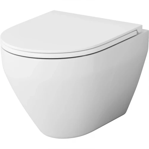 Комплект унитаза с инсталляцией AM.PM Spirit V2.0 FlashClean IS47031.701700 с сиденьем Микролифт и клавишей смыва Никель матовый фарфор подвесной