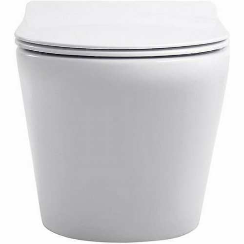 Унитаз Aquanet Atago W Short Tornado 332173 подвесной с сиденьем Микролифт фарфор подвесной