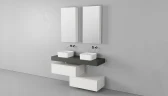 Тумба Velvex Unique Unit 80 tp.UNI.80.1Y подвесная Белая глянцевая