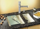 Кухонная мойка Blanco Subline 160-U 523400 Белая искусственный камень (литьевой мрамор) встраиваемый