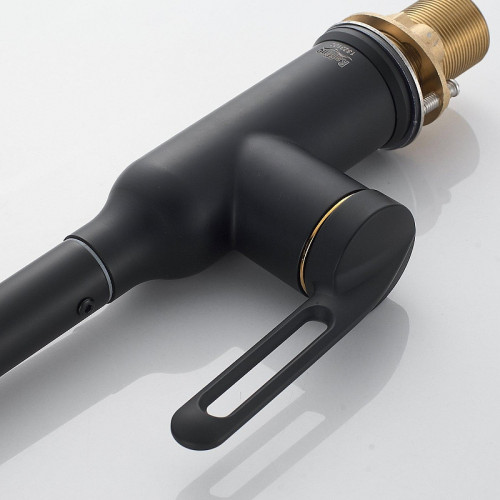 Смеситель для кухни Raffine F103H цвет Черный