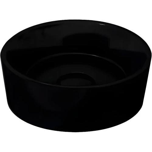 Раковина-чаша Bocchi Vessel 38 1174-005-0125 Черная глянцевая фарфор накладная