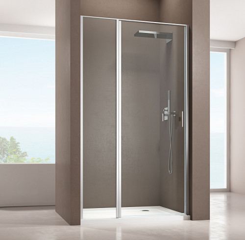 Душевая дверь Allen Brau Priority 120 3.31031.00 профиль Хром стекло прозрачное