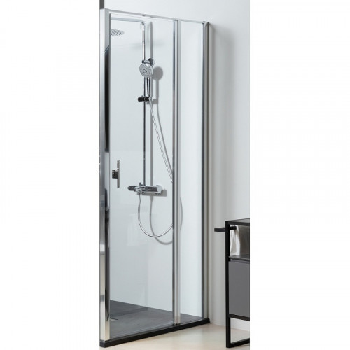 Душевая дверь Allen Brau Priority 120 3.31031.00 профиль Хром стекло прозрачное