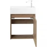 Тумба под раковину BelBagno Kraft Mini 50 R KRAFT MINI-500/260-1A-SO-RT-R подвесная Rovere Tabacco МДФ / ЛДСП