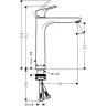 Смеситель для раковины Hansgrohe Focus 31531000 Хром латунь