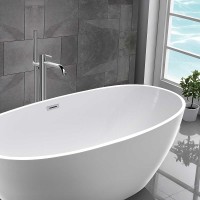 Смеситель для ванны Vincea Desire VTF-1DCH Хром латунь на пол