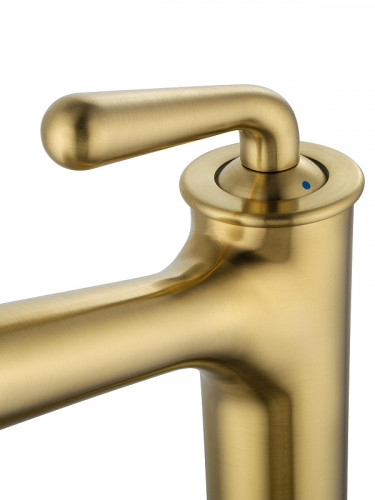 Смеситель для раковины Wonzon &amp; Woghand Steam WW-88239008-BG цвет Брашированное золото