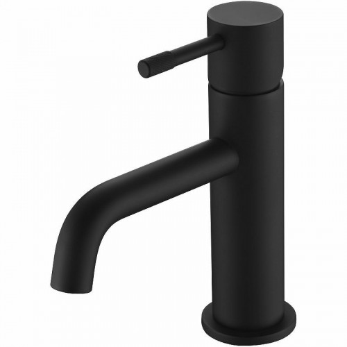 Смеситель для раковины Boheme Uno 461-B Черный матовый латунь