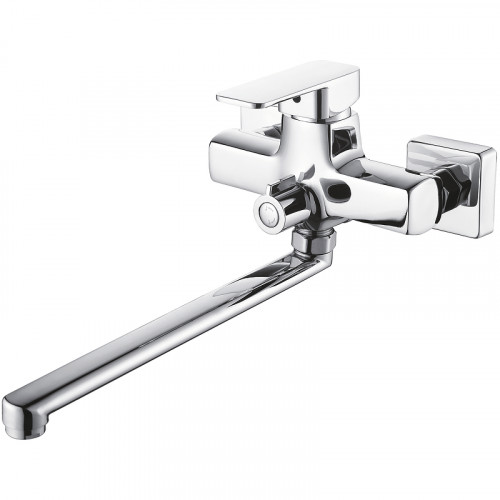 Смеситель для ванны D-Lin D147368-2 универсальный Хром силумин на стену