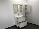 Шкаф пенал Comforty Верона 35-Н 00004142368 подвесной Дуб белый МДФ / ЛДСП