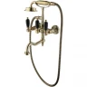 Смеситель для ванны Caprigo Adria-Classic Black Edition 03B-510-vot Бронза латунь на стену
