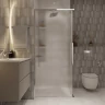 Душевой уголок Niagara Nova 80х80 NG-3622-34 профиль Хром стекло шиншилла