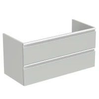 Тумба под раковину Ideal Standard Tesi 100 T0052PH подвесная цвет Gloss Light Grey (Светло-серый глянцевый)