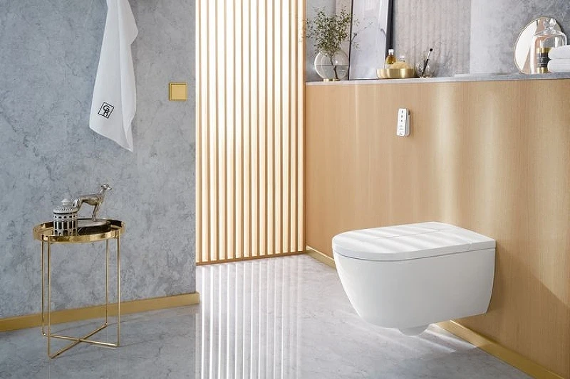 Унитаз биде Villeroy&Boch ViClean-L V0E100R1 подвесной с сиденьем Микролифт