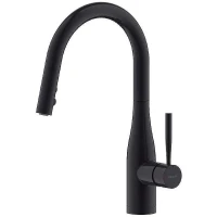 Смеситель для кухни Bravat Miranda F7164208BW-1B-ENG Черный матовый